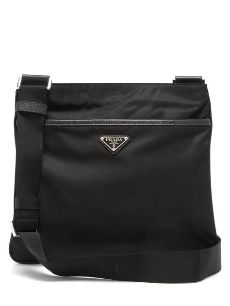 prada men's messenger bag|Prada nylon Messenger bags.